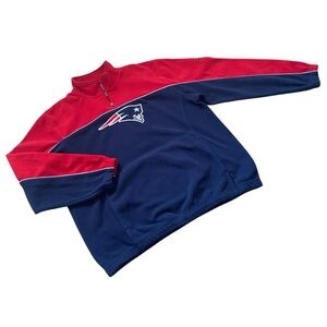 Reebok NFL New England Patriots 1/4 Zip Fleece